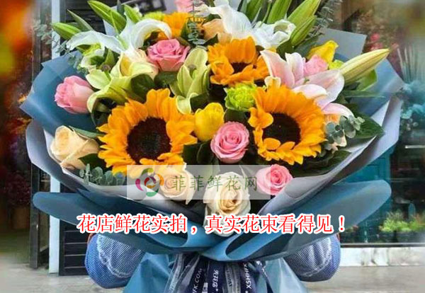 白城花店鲜花实拍,白城真实花束看得见!